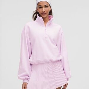 Cotton Terry Tennis Half-Zip